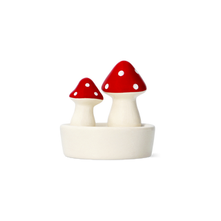 Porta candela - Con funghi - 3065490