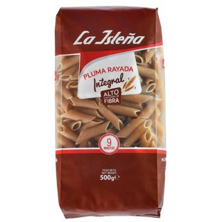 La Isleña macarrones plumas integrales 500 g