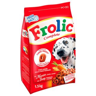 Frolic Perro Carne, Cereales Y Zanahorias 1,5 Kg