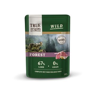 True Origins Wild Forest Cordero Sobre Para Perros 0.3Kg