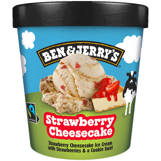 Helado Strawberry Cheesecake Ben & Jerry'S 465 Ml.