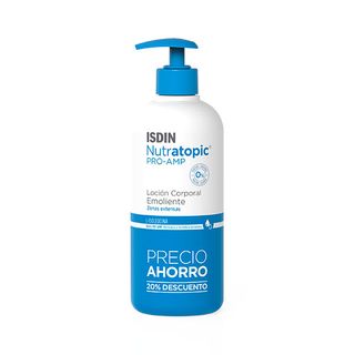 Nutratopic Pro-Amp Locion Hidratante Emoliente Para Pieles Atopicas 400 Ml Isdin 95013