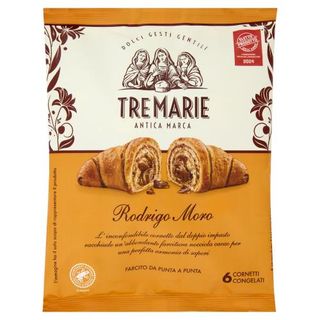 Tre Marie Rodrigo Moro Croissant con Cioccolato e Nocciola Surgelato 6x57g