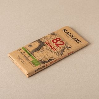 Xocolata 82% Congo Ecològic Blanxart 75G