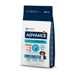 Advance Maxi Light Pollo Y Arroz Pienso Para Perros 12Kg