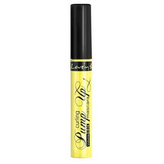 Máscara de Pestañas Curling Pump Up Volume - Lovely Makeup - Negro 5901801640981
