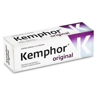 Pasta De Dientes Original Fluorada Kemphor Tubo 75 Ml