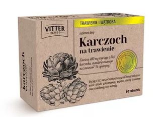 Vitter Herbs Karczoch 60 tabletek