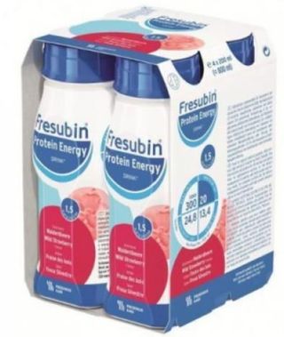 Fresubin Protein Energy Drink o smaku poziomki 4 but. x 200 ml