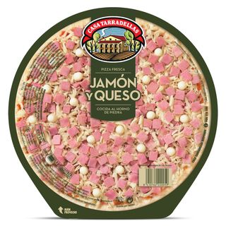Pizza Jamón Y Queso Casa Tarradellas 405 G