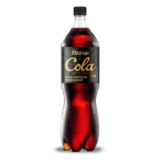 Fizz Up Zero Zero Napój gazowany o smaku cola 1,5 l