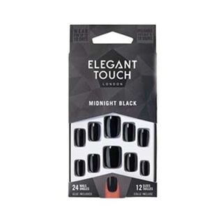 Uñas Adhesivas Elegant Touch Midnight Black (5011522166766)