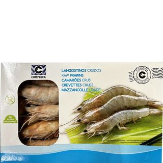 COMPESCA Langostino Crudo Congelado 10/20 Piezas 1 Kg