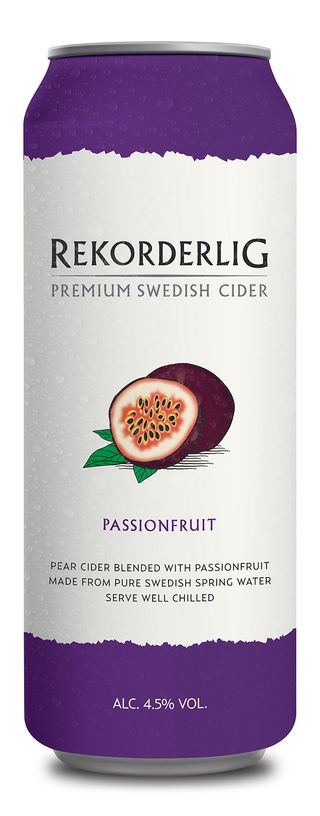 Rekorderlig sidra de fruta de la pasion lata 50 cl