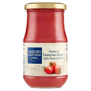 SAPORI & DINTORNI CONAD Passata di Datterino Rosso della Piana del Sele 350 g - 8003170052413