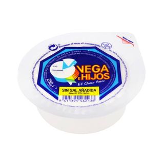 VEGA E HIJOS Queso Fresco Sin Sal, 250G