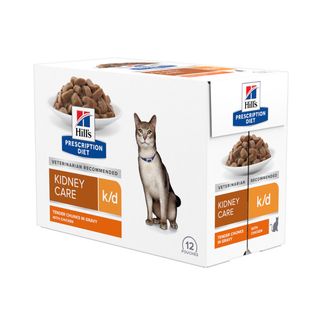 Hill'S Prescription Diet Kidney Care K/D Pollo Sobre Para Gatos 1.02Kg