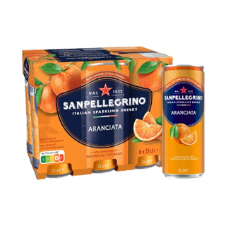 Pack 6x San Pellegrino Naranja 330ml