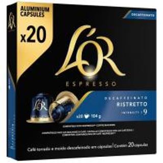 Café Ristretto Descafeinado L'Or Caja 20 Monodosis (19554070)