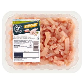 Carrefour Targ Świeżości Paski z fileta z piersi kurczaka 400 g