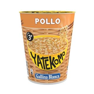 GALLINA BLANCA Fideos Orientales Yatekomo Pollo Vaso, 60G