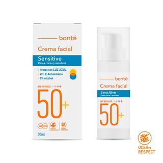 Crema Facial Sensitive Spf50+ Bonté 50 Ml (279875)