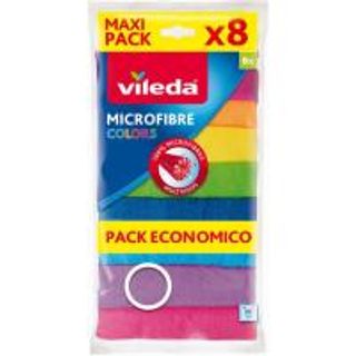 Bayeta Colors Vileda, Pack 8 Uds (20161626)