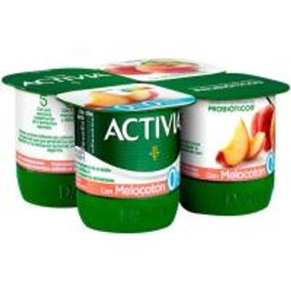 Bifidus Activia 0% Con Melocotón Danone 4X120 Gr. (10382935)