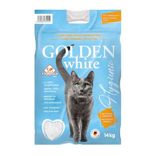 14 Kg Golden White Arena Aglomerante Lavanda Para Gatoskg