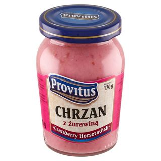 Provitus - Chrzan z żurawiną - 180 g