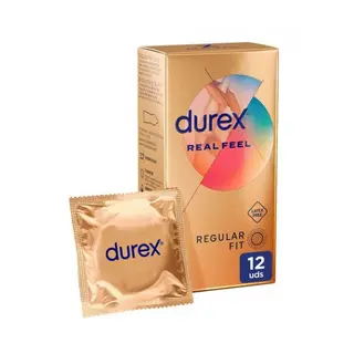 Real Feel Preservativos - Durex - 12 unidades 8428076000458