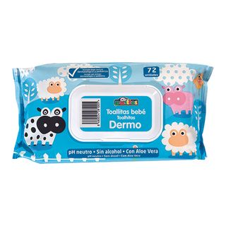 Toallitas Infant.C/Tapa Pasitos 72 Und