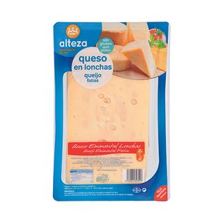 Queso Lonchas Emmental Alteza 200 G