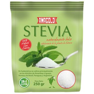 Amagoldi endulzante stevia 250 g