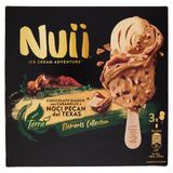 NUII Cioccolato Bianco con Caramello e Noci Pecan del Texas 3 x 66 g