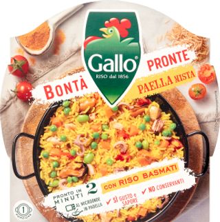 Gallo Bontà Pronte Paella Mista con Riso Basmati 220 g