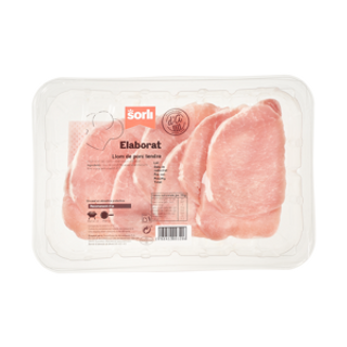 Lomo Cerdo Muy Tierno - Bandeja 300G Aprox. Sorli