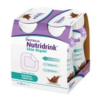 Nutridrink Skin Repair, smak czekoladowy, płyn 4 szt. x 125 ml