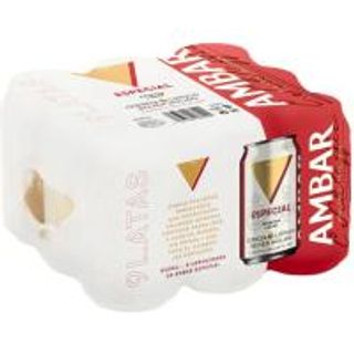 Cerveza Ambar, Pack Lata 9X33 Cl (5595384)