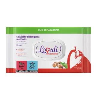 Salviette detergenti multiuso 30pz macadamia
