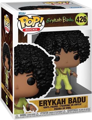 Figura Funko Rocks Erykah Badu Essence Awards 10Cm (0889698799850)