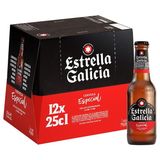 Cerveza Especial Estrella Galicia, Pack Botellín 12X25 Cl (8655235)