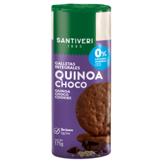 Galletas Digestive Quinoa Chocolate Santiveri 175Gr.