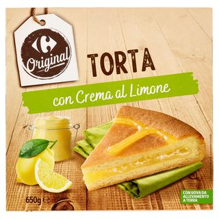 Carrefour Original Torta Con Crema Al Limone 650 G