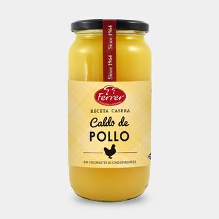 Caldo De Pollo Ferrer Sin Gluten 940 Ml