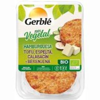 Hamburguesa Vegetal De Tofú-Calabacín Gerblé Bio, Bandeja 160 G (21195516)