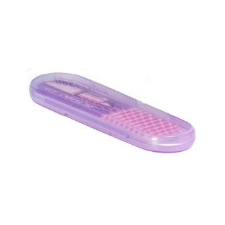 Lima de Uñas Pequeña con Funda - IDC INSTITUTE - Morado 8436025306940