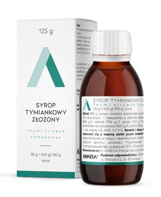 Syrop Tymiankowy Złożony 15 g/100g 125 g