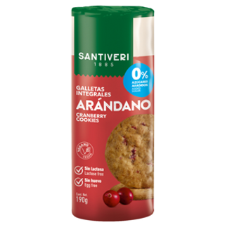 Galletas Digestive Arándanos Santiveri 190Gr.
