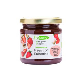 Mermelada de Fresa con Ruibardo sin Fructosa 235g Frusano